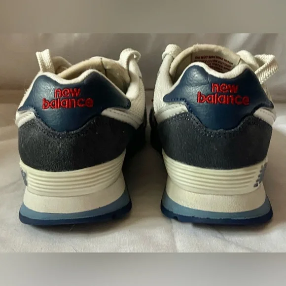 New Balance 574 Little Kids' Shoes Blue-White PC574-CN Boys Sz11